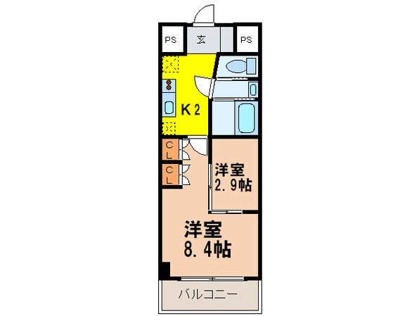 Ｓｕｎ　Ｈｅａｒｔ池下の物件間取画像